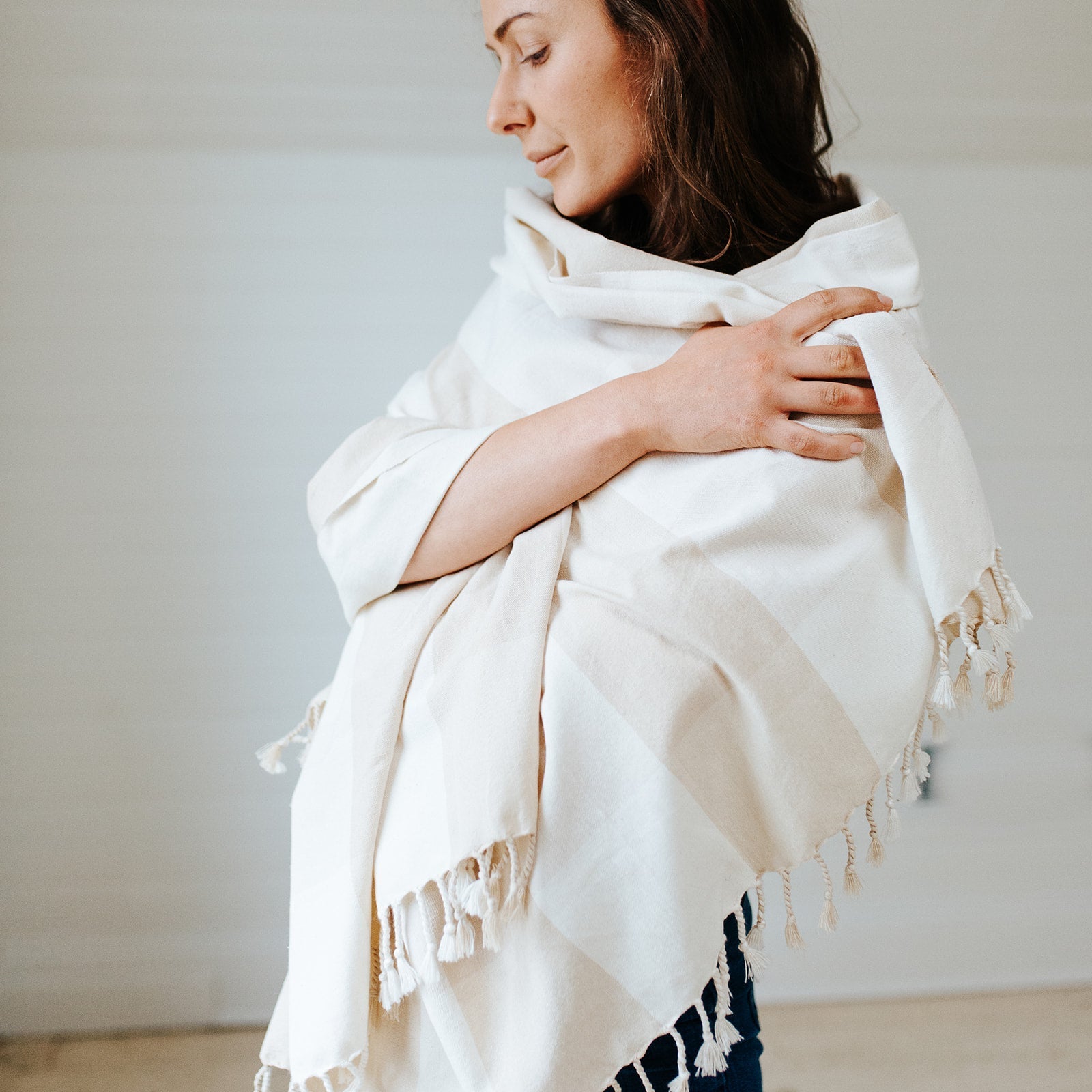 Serene handloom blanket collection - Earth Worthy - stride