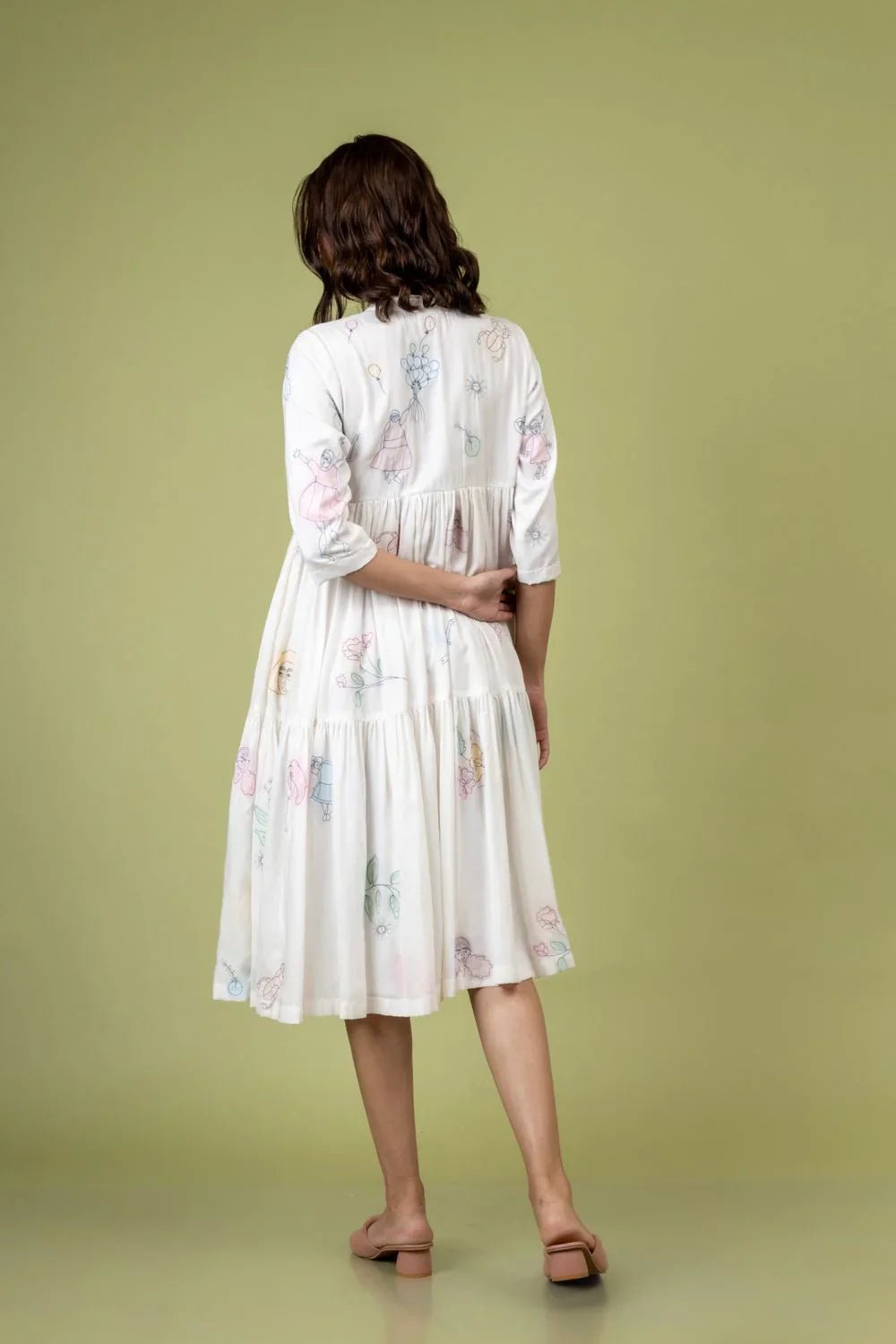 SEVILLE EMBROIDERED DRESS - Bethikal - stride