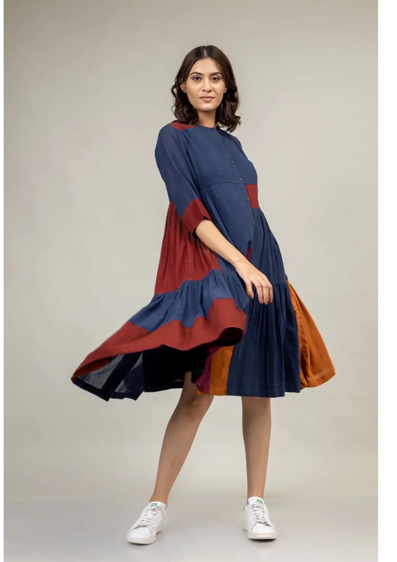 SEVILLE PANELLED DRESS - Bethikal - stride