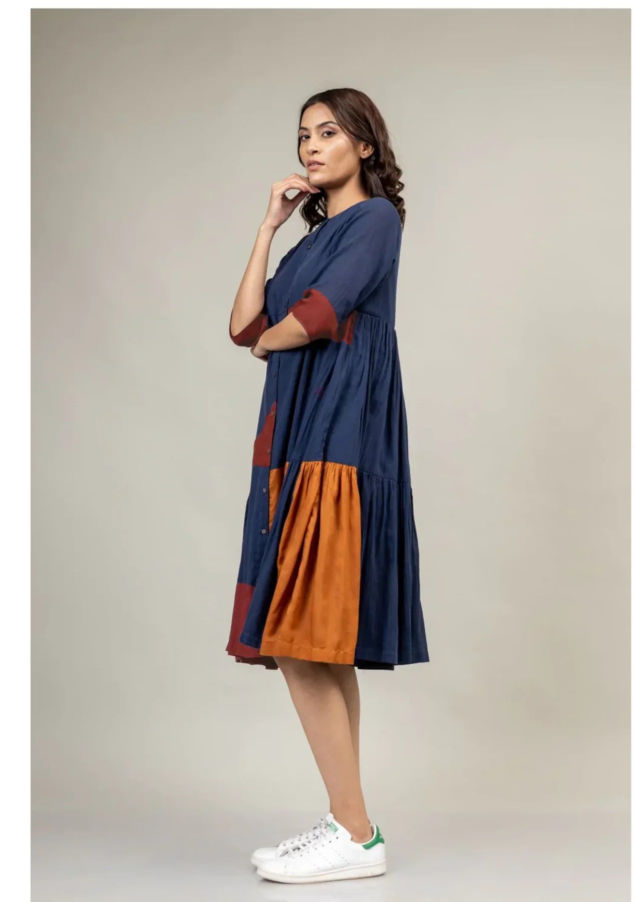 SEVILLE PANELLED DRESS - Bethikal - stride