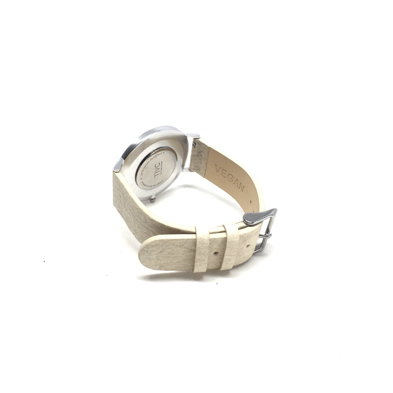 Silver | Pinatex Band (Natural) - Time IV Change - stride