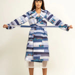 SKY PATCHWORK TRENCH - Bethikal - stride