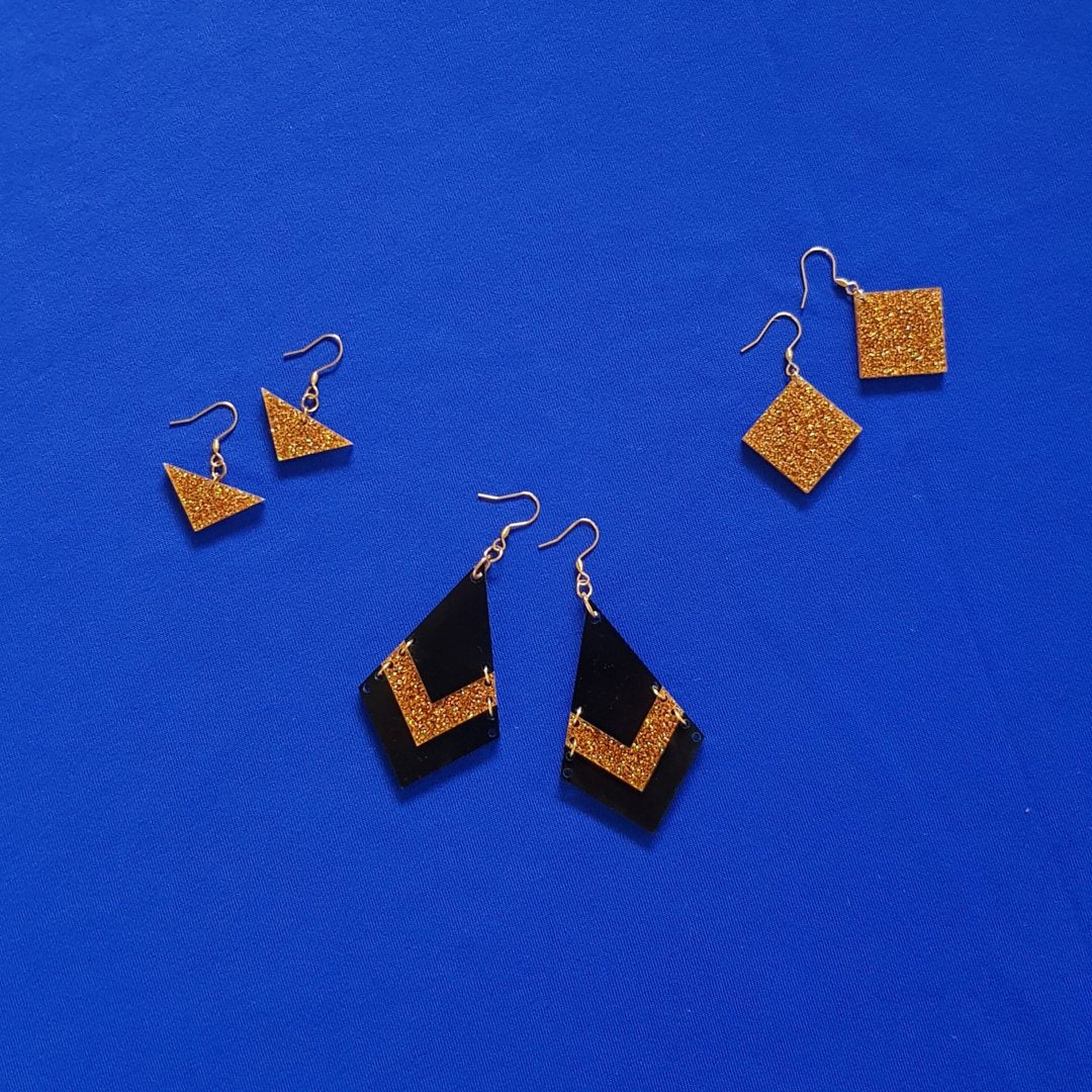 SLICE OF GOLD EARRINGS - Genkstasy - stride