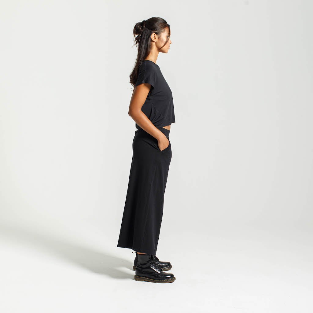 Slouch T - shirt | Black - Dorsu - stride