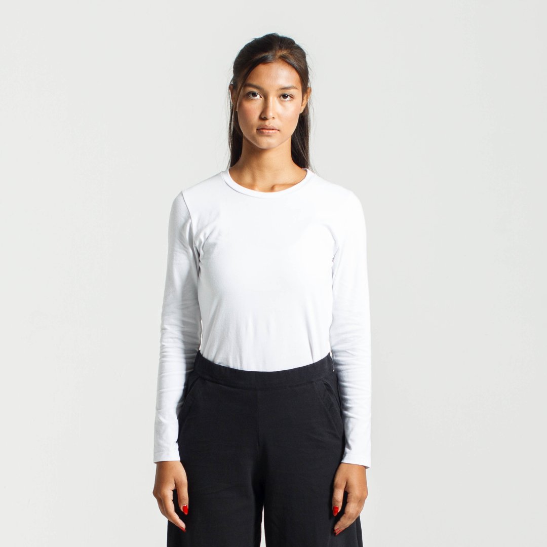 Staple Long Sleeve | White - Dorsu - stride