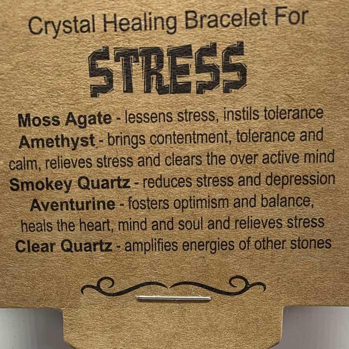 Stress | Crystal Healing Bracelet - Empowered Clothing - stride