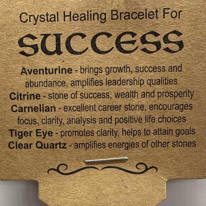 Success | Crystal Healing Bracelet - Empowered Clothing - stride