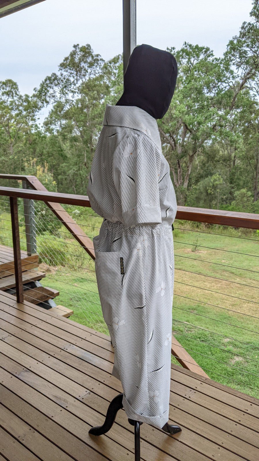 SURVIVOR JUMPSUIT LINEN - Genkstasy - stride