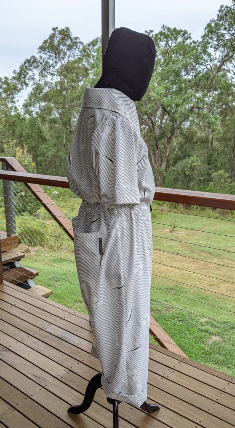 SURVIVOR JUMPSUIT LINEN - Genkstasy - stride