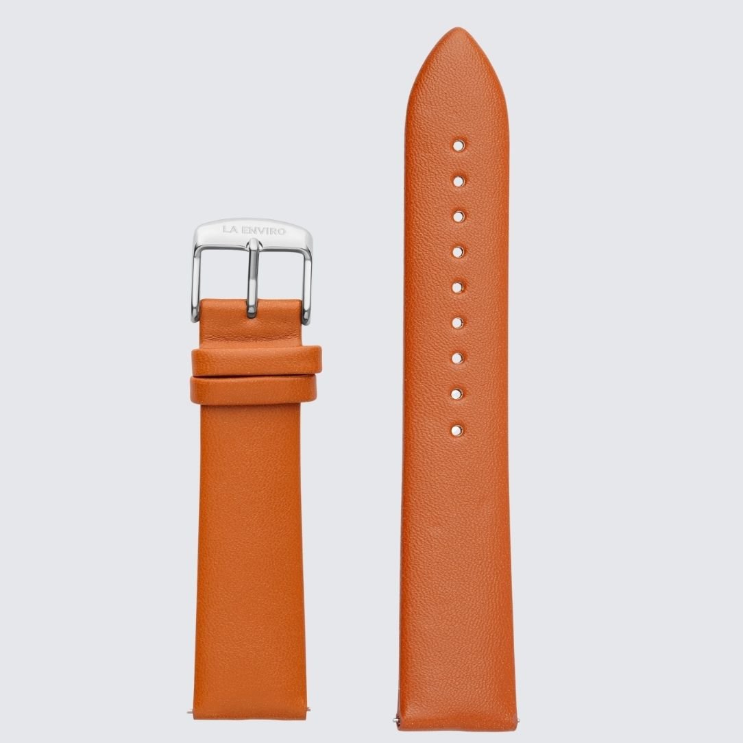 Tan Unstitched Watch Strap | 20MM - La Enviro - stride