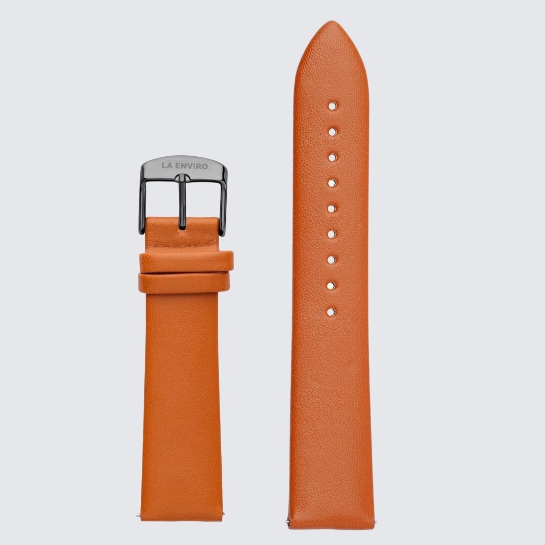 Tan Unstitched Watch Strap | 20MM - La Enviro - stride