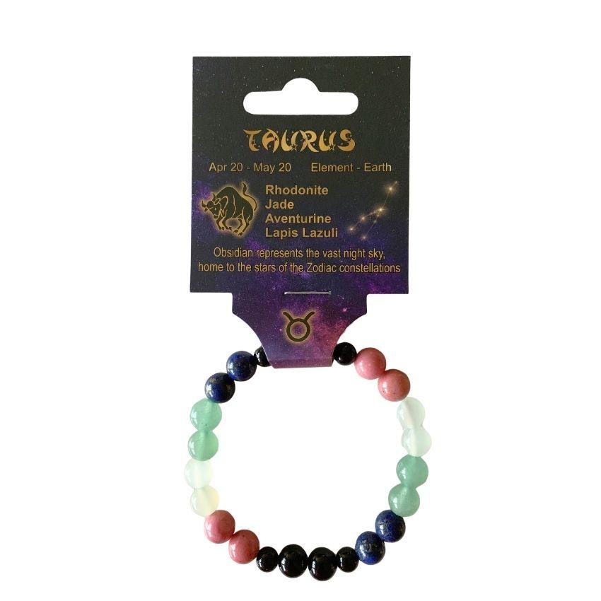 Taurus | Crystal Horoscope Bracelet - Empowered Clothing - stride