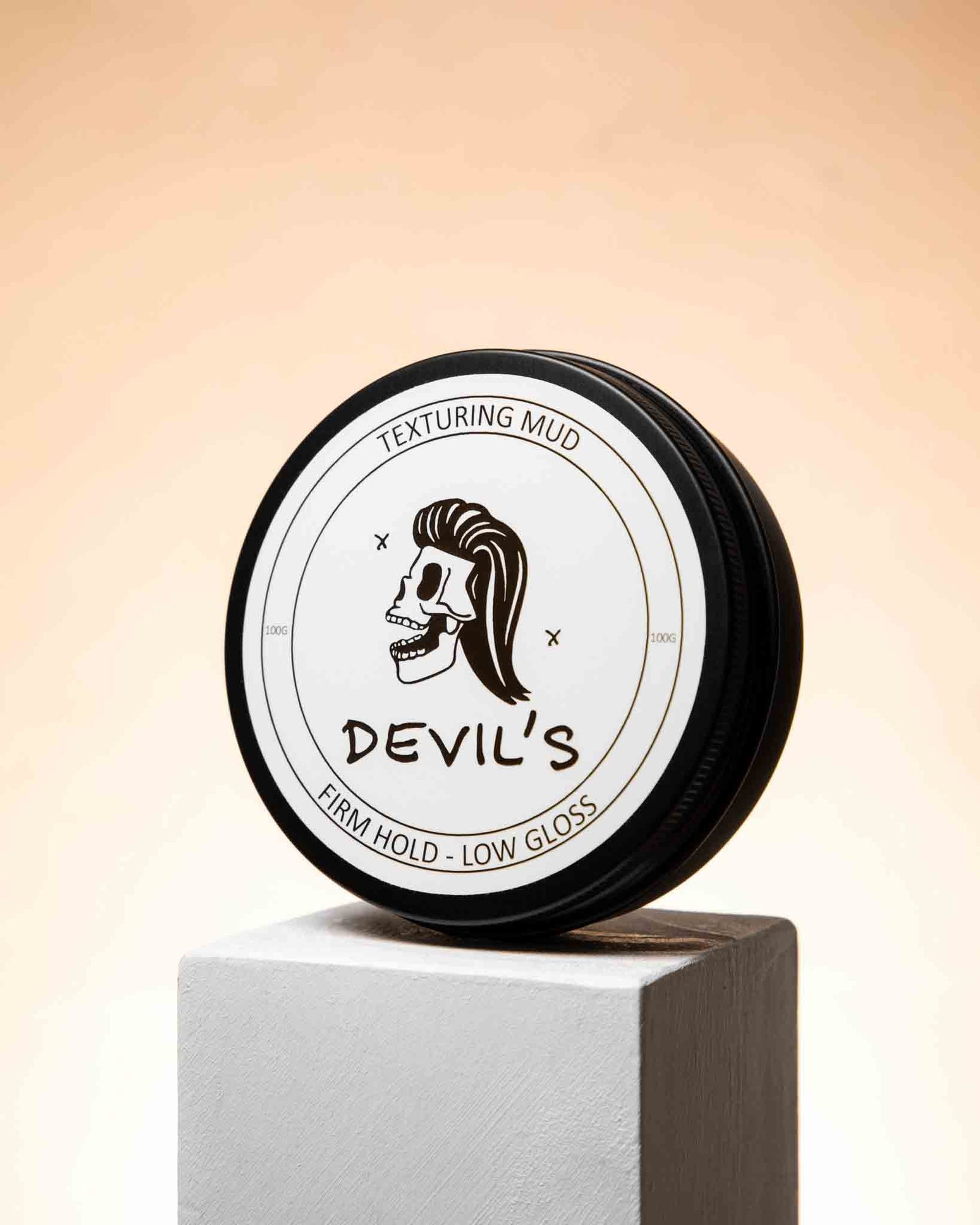 TEXTURING MUD - firm hold & low gloss - Devils Hair & Beard Care - stride