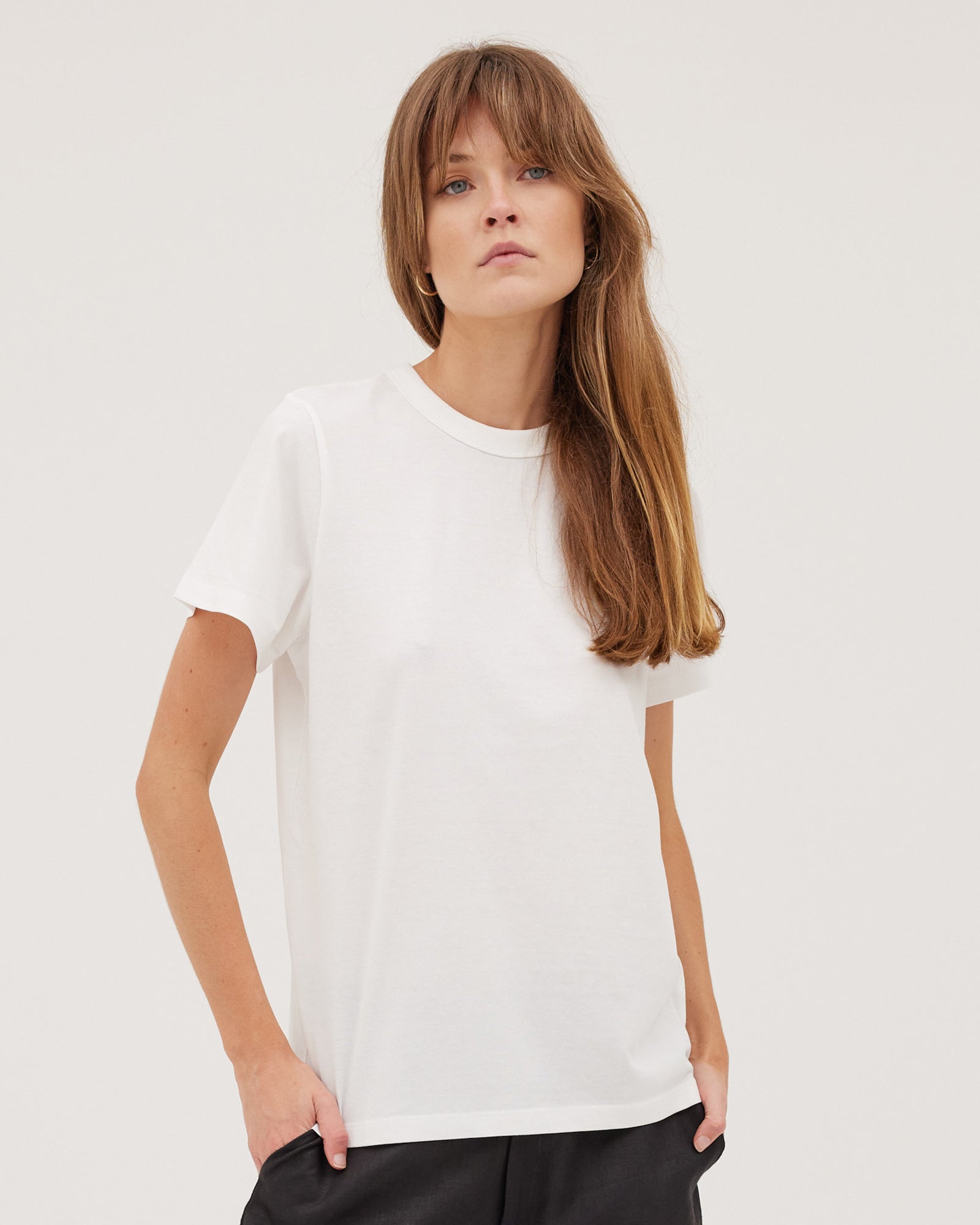 The 1950’s Tee | White - Cloth & Co - stride