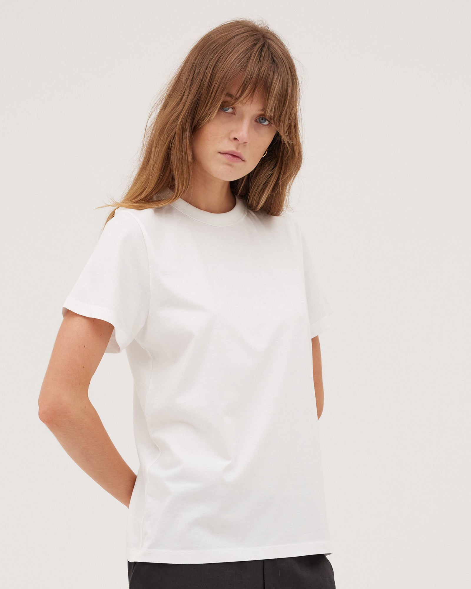 The 1950’s Tee | White - Cloth & Co - stride