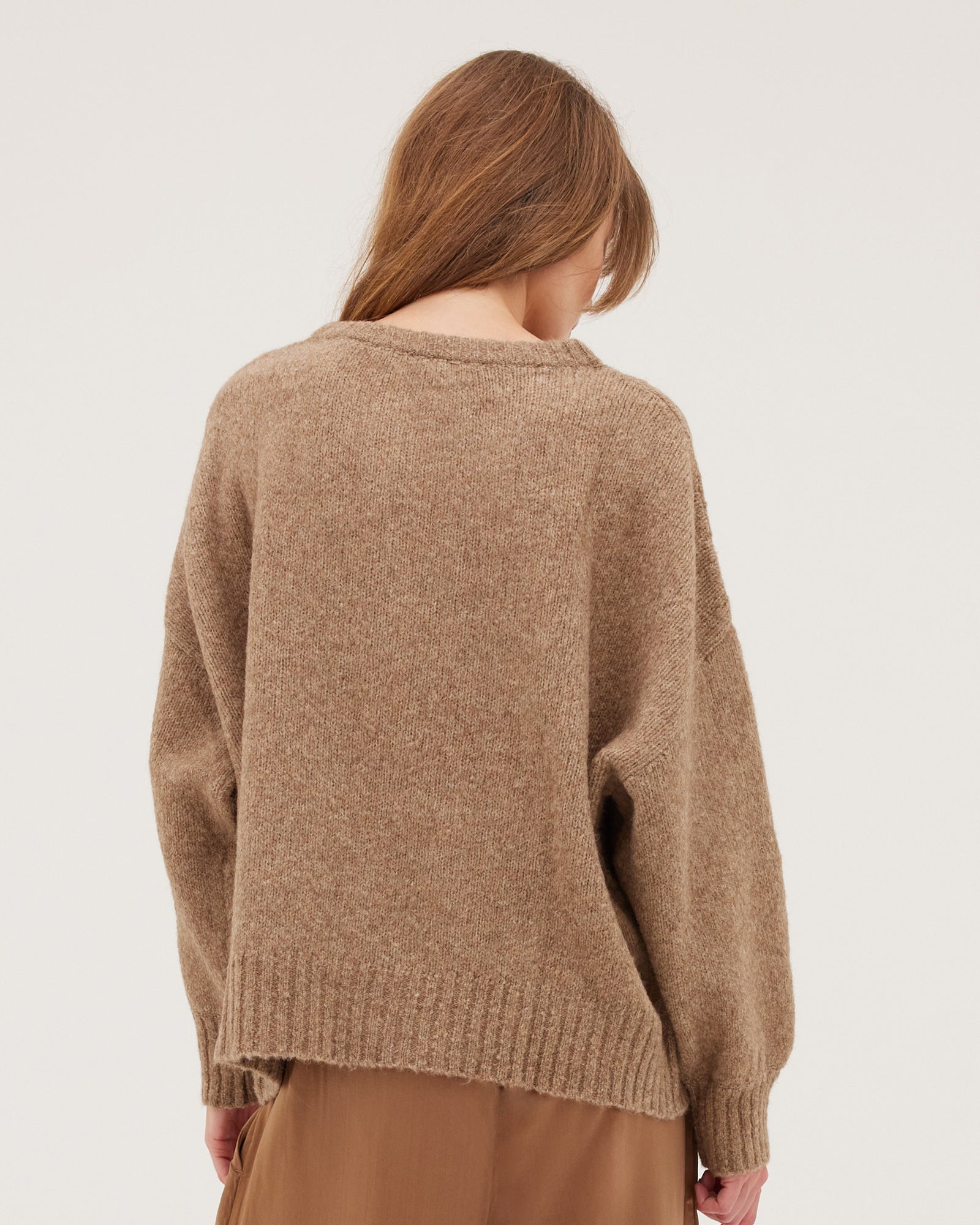 The Billow Sleeve Jumper | Shitake - Cloth & Co - stride