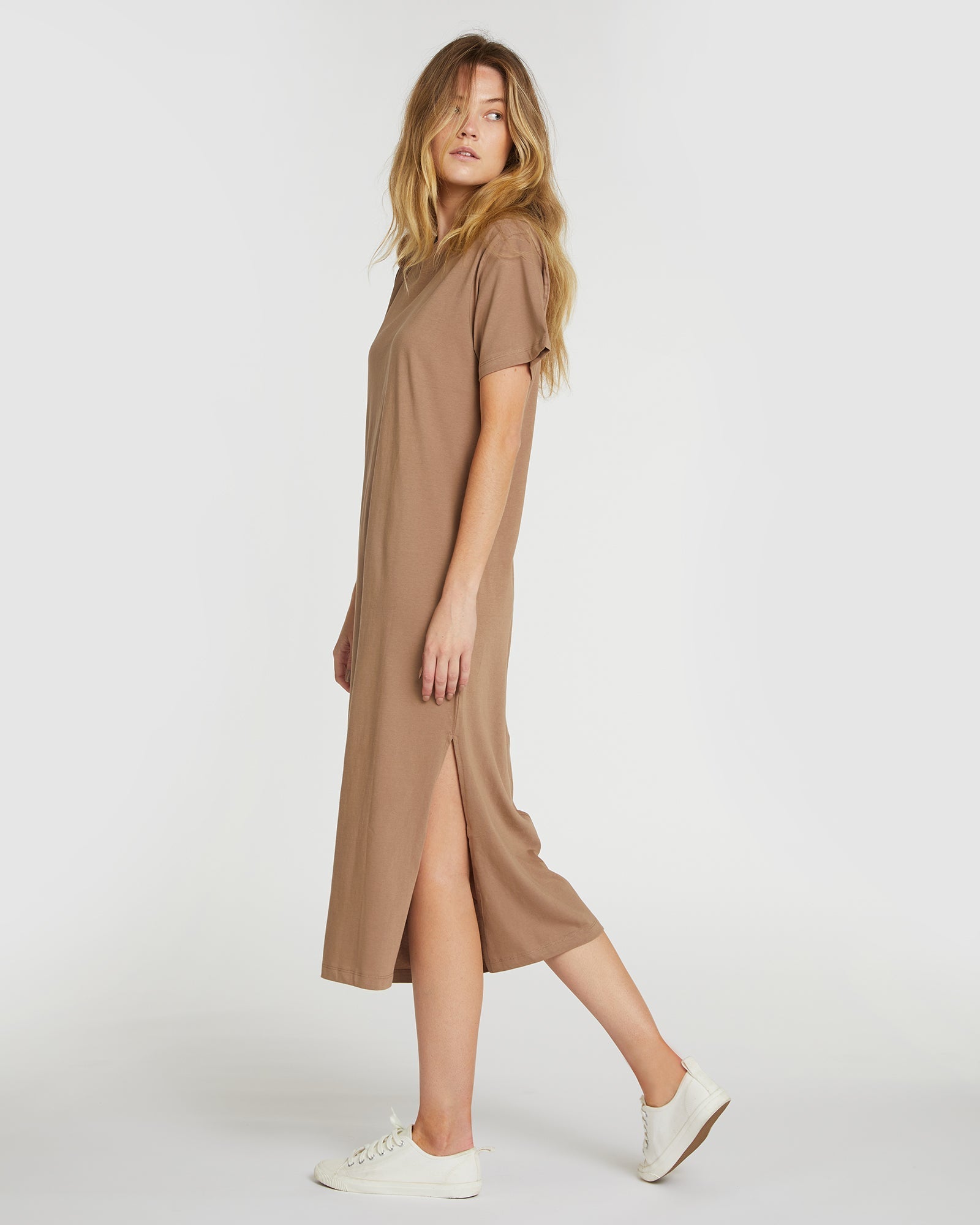 The Boxy Tee Dress | Caribou - Cloth & Co - stride