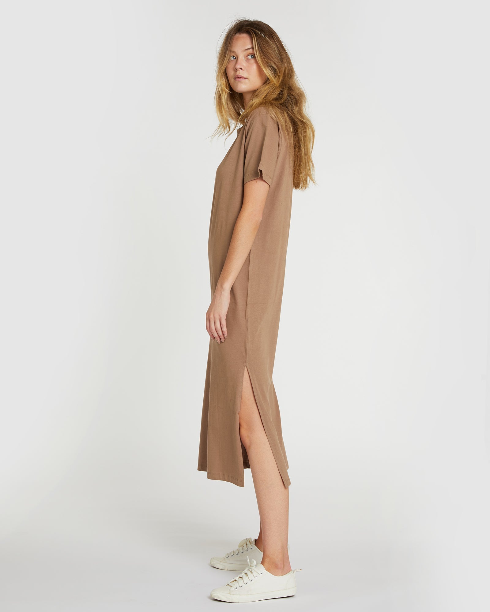 The Boxy Tee Dress | Caribou - Cloth & Co - stride