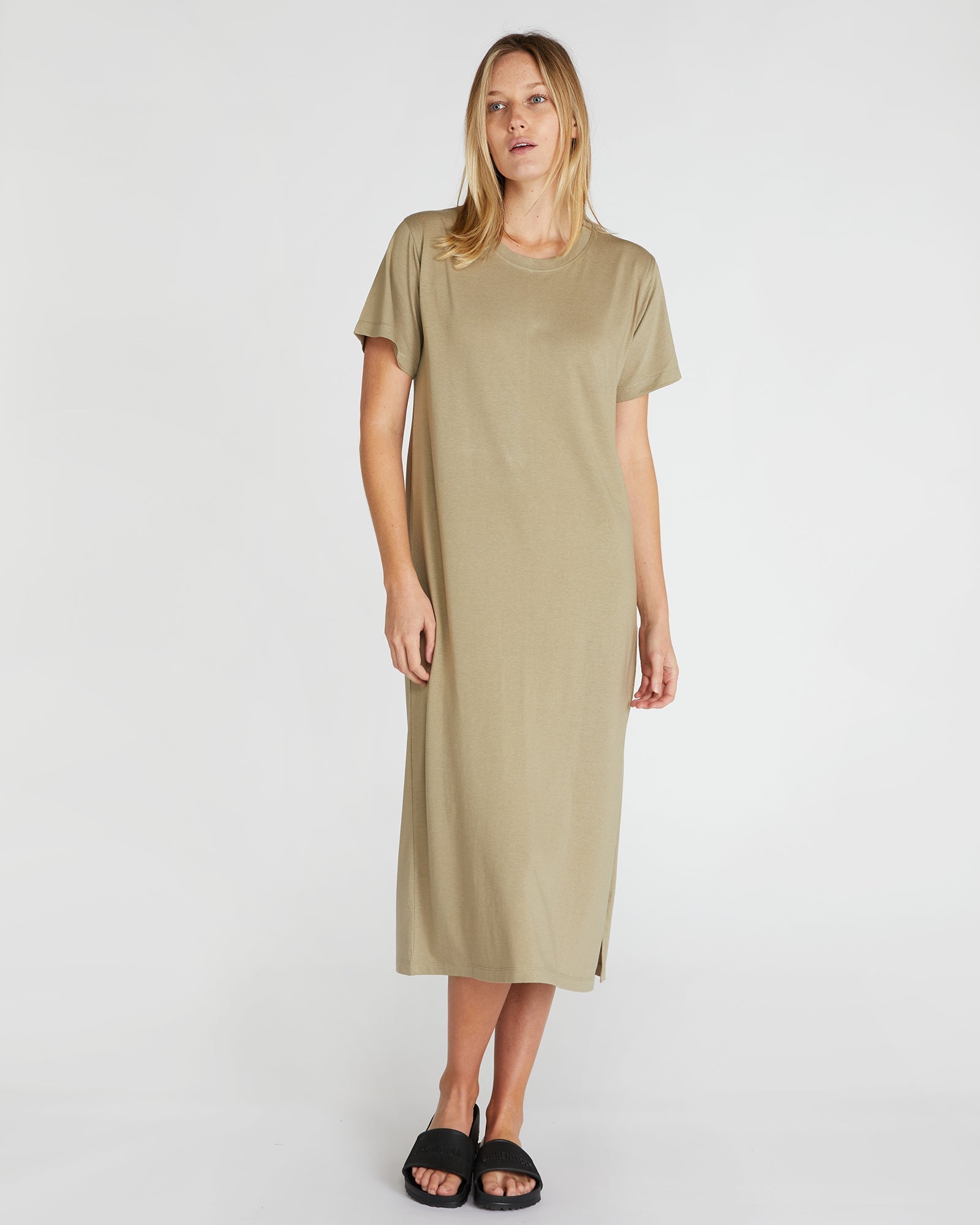 The Boxy Tee Dress | Oak - Cloth & Co - stride