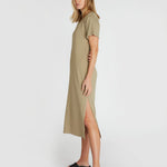 The Boxy Tee Dress | Oak - Cloth & Co - stride