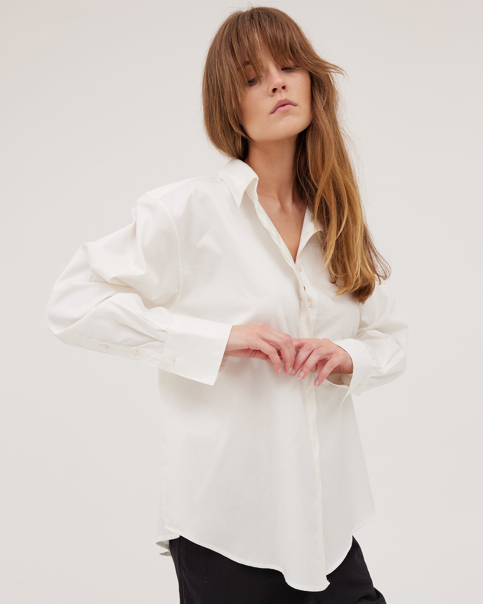 The Classic Shirt | White - Cloth & Co - stride