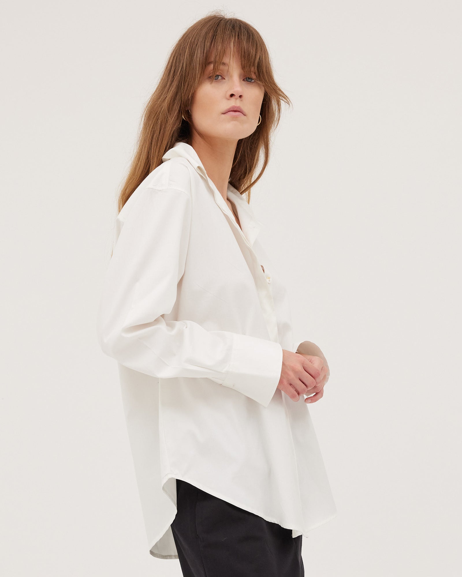 The Classic Shirt | White - Cloth & Co - stride