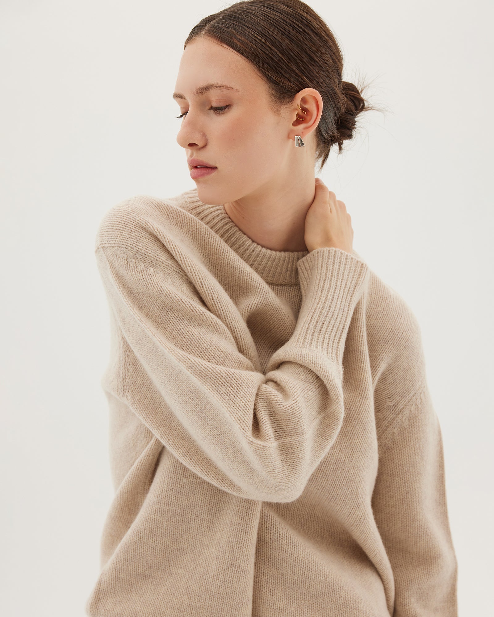 The Crew Jumper | Cloud - Cloth & Co - stride