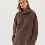 The Roll Neck Jumper | Squirrel - Cloth & Co - stride