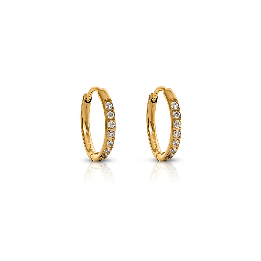 Transition Sleeper Hoop Earrings - EVER Jewellery - stride