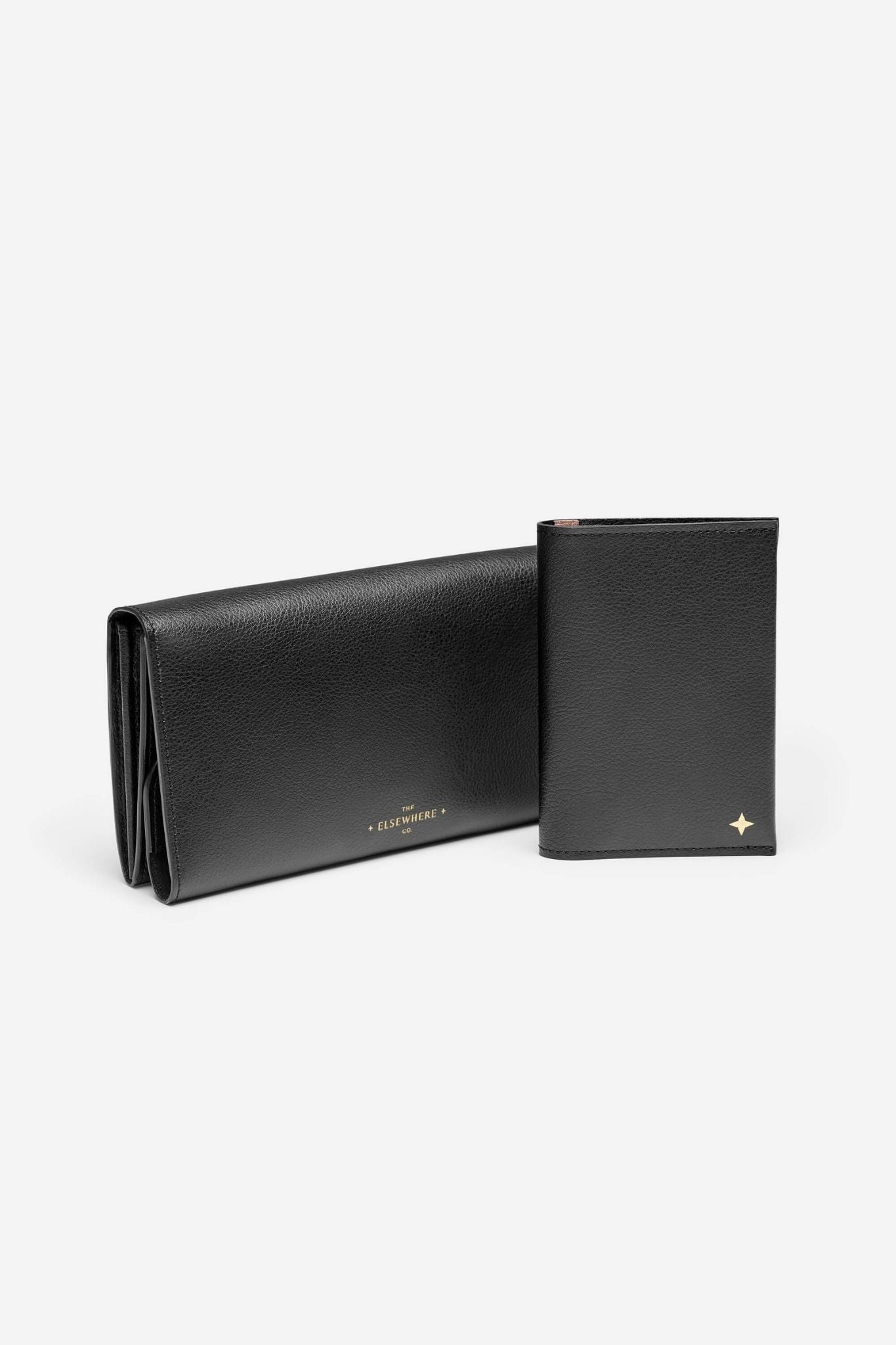 Travel Wallet Set Black - The Elsewhere Co - stride