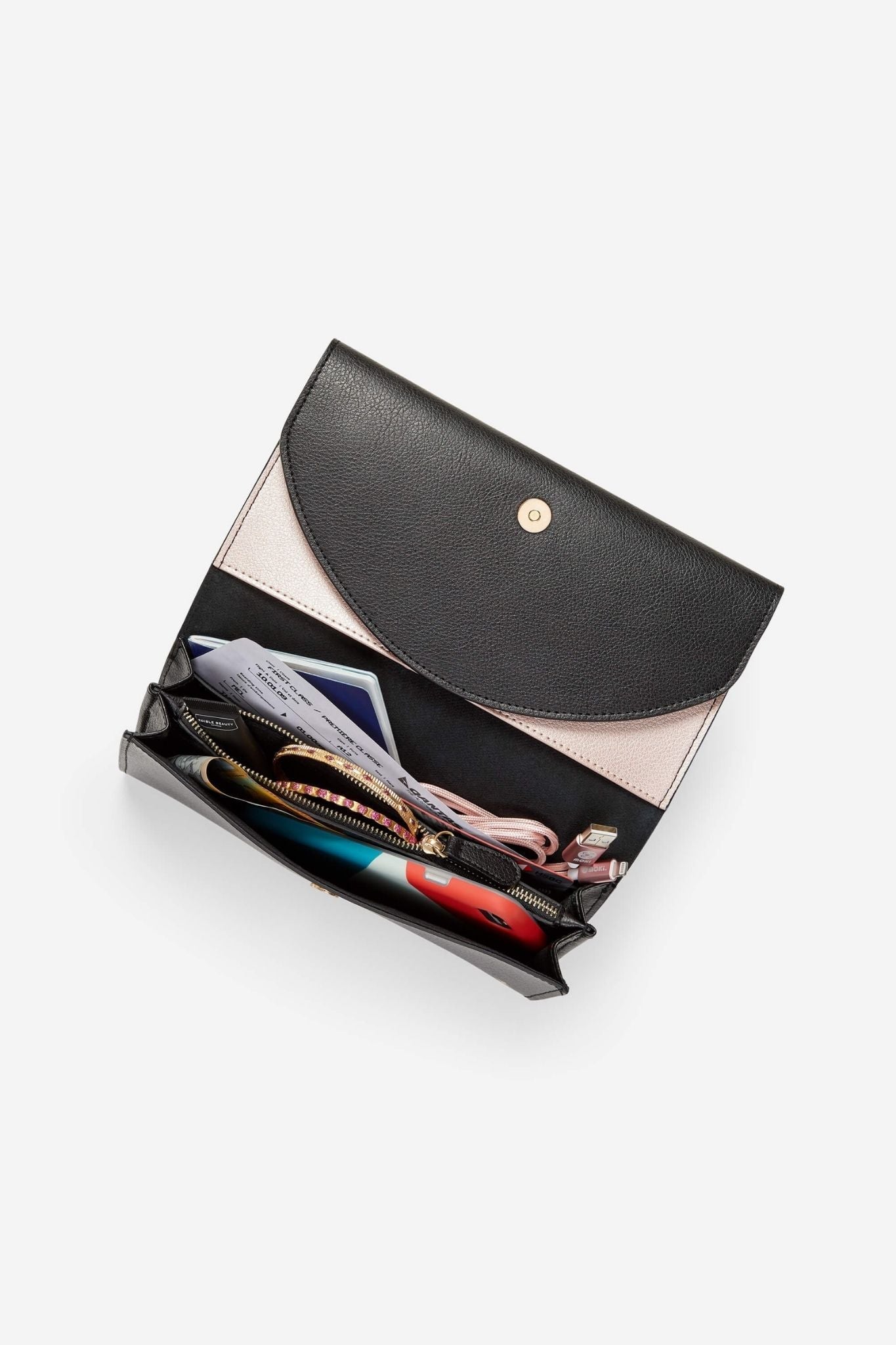 Travel Wallet Set on Chain Black - The Elsewhere Co - stride