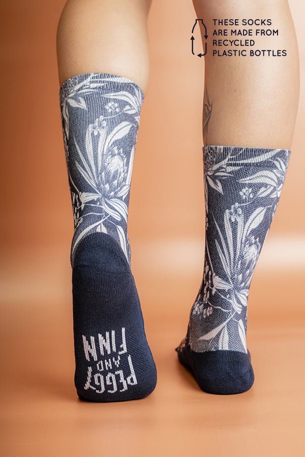 Unisex Recycled Socks - Natives - Peggy & Finn - stride