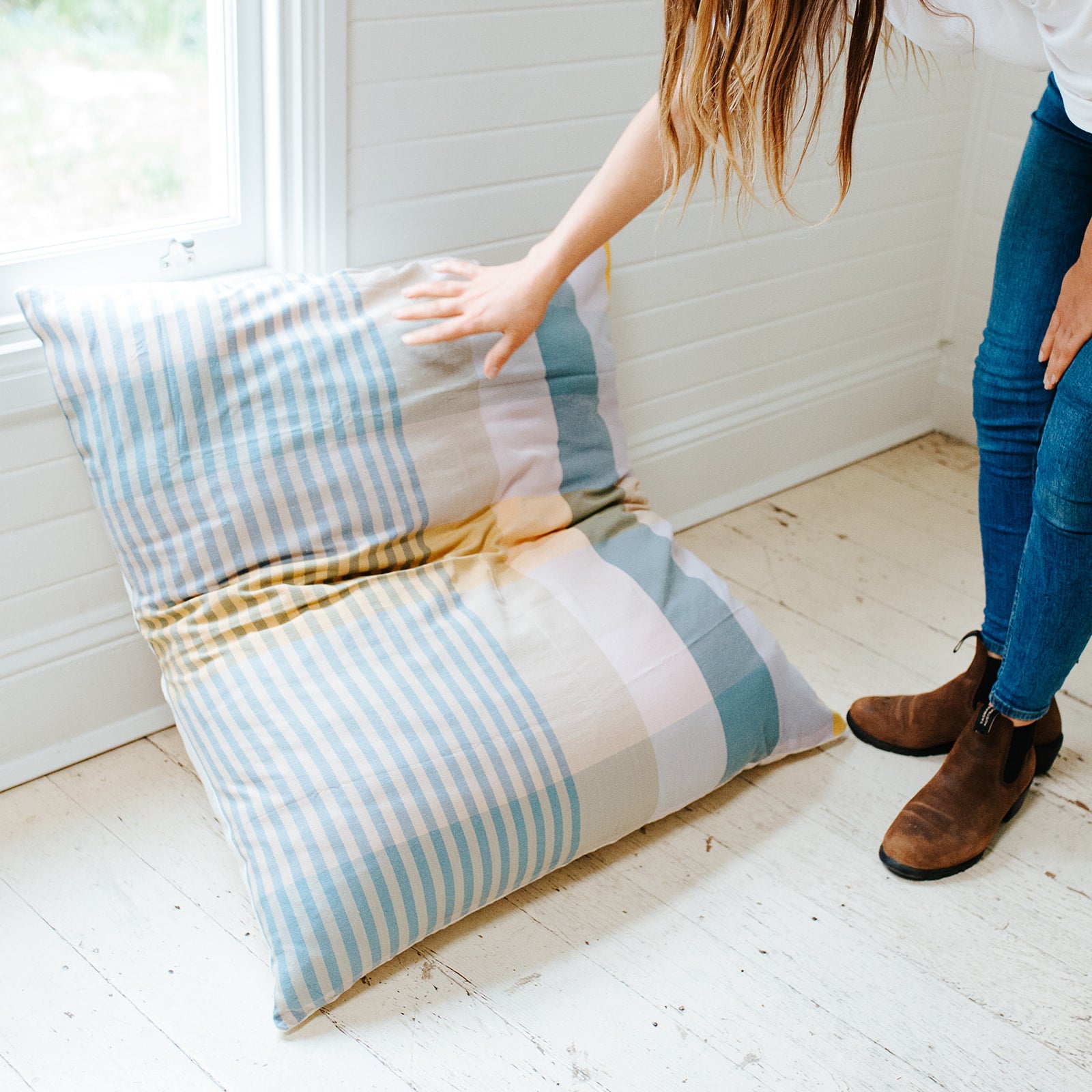 PLONK Floor Cushion - Handloom