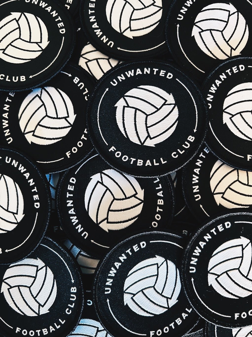 Unwanted FC Embroidered Sticker - Unwanted FC - stride