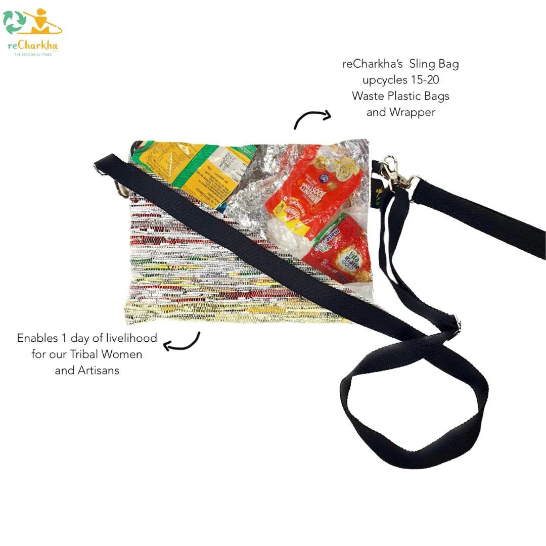 UPCYCLED - HANDWOVEN 3 - in - 1 Sling - Bethikal - stride