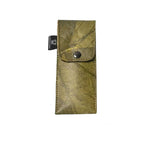 Vegan Leather Pen Holder - Green - Karuna Dawn - stride