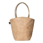 Vegan Leather Tote Bag - Beige - Karuna Dawn - stride