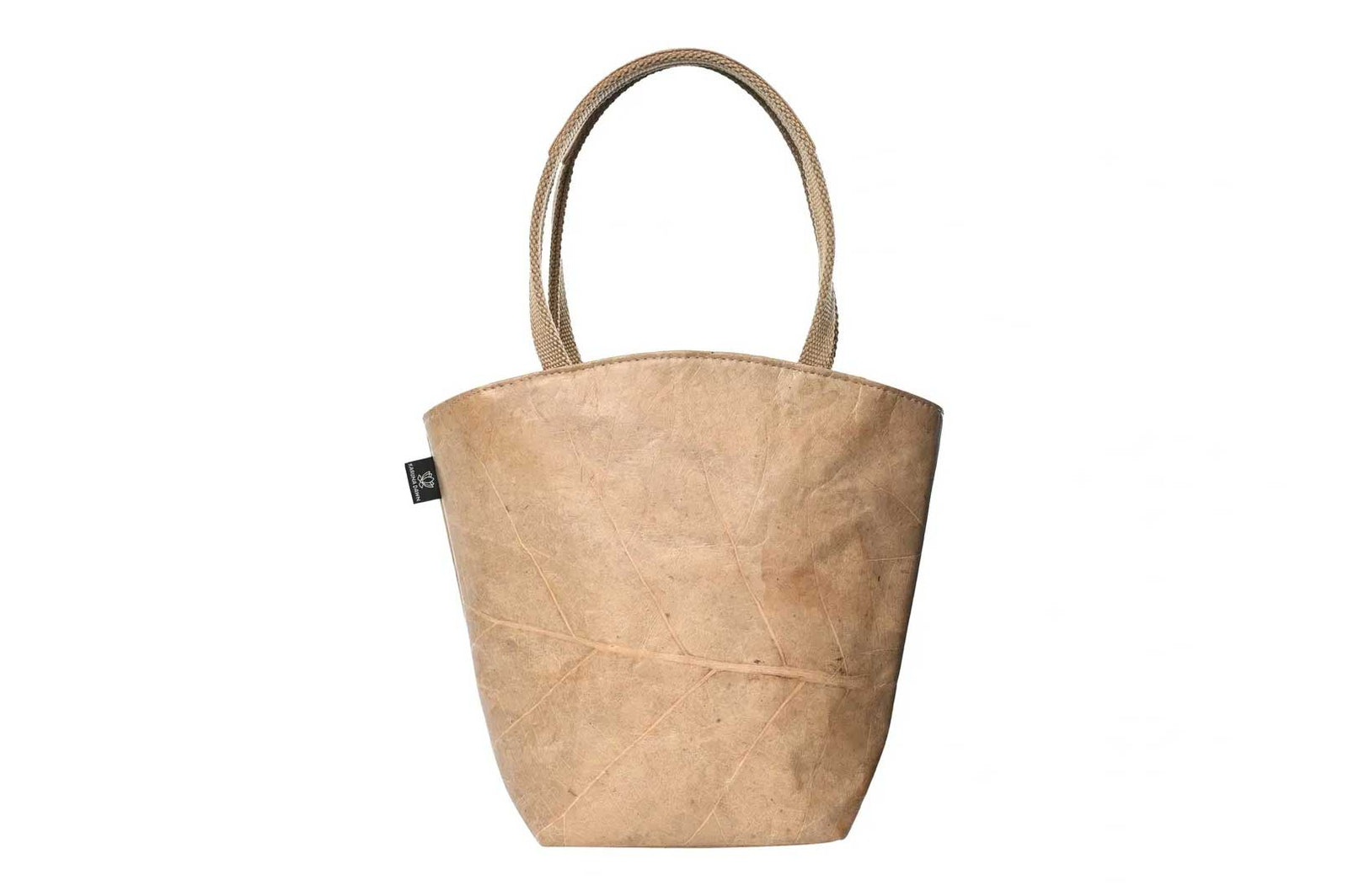 Vegan Leather Tote Bag - Beige - Karuna Dawn - stride