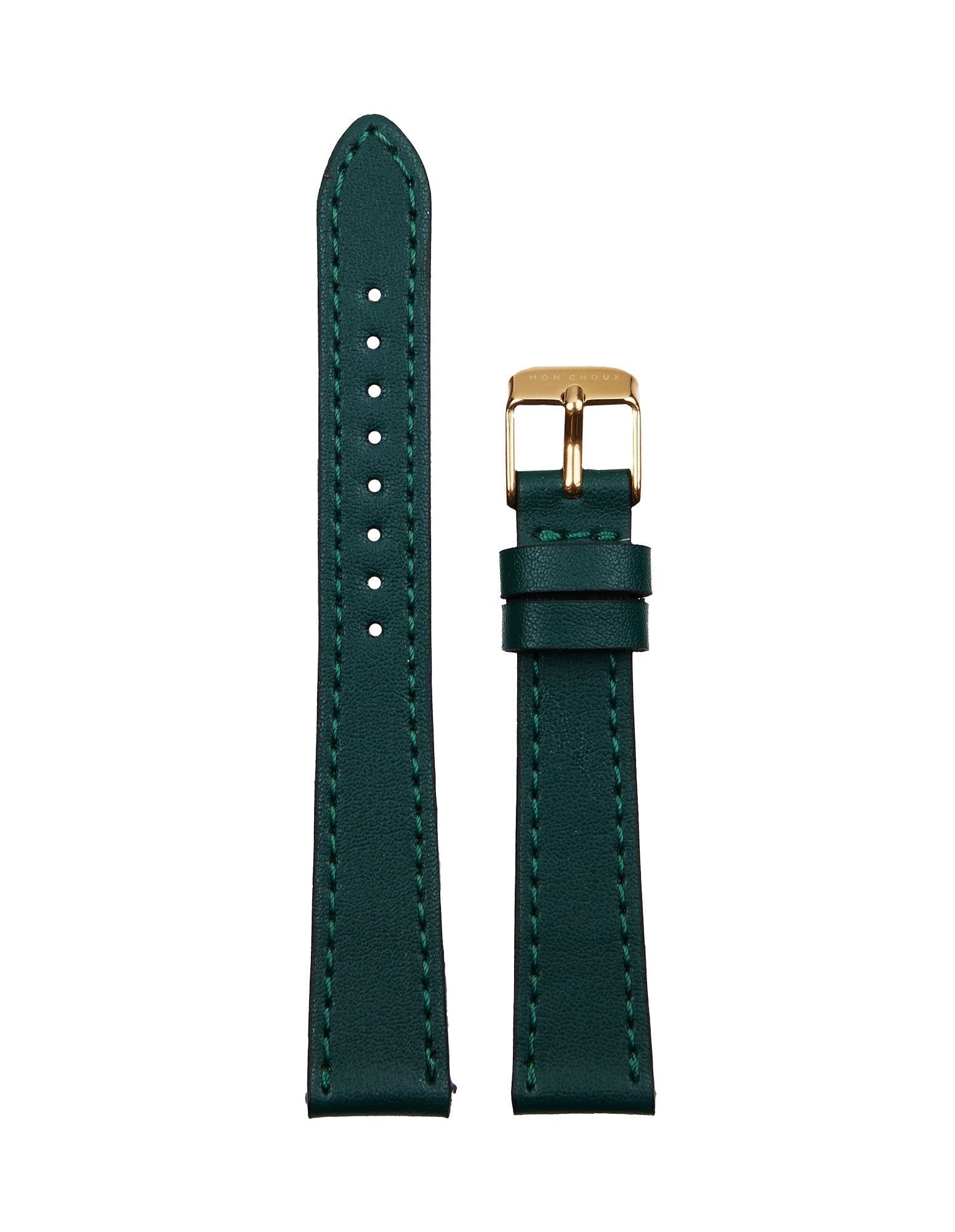 WATCH STRAP - VINE VEGAN LEATHER - GOLD BUCKLE | GRAPE 14MM - Mon Choux - stride