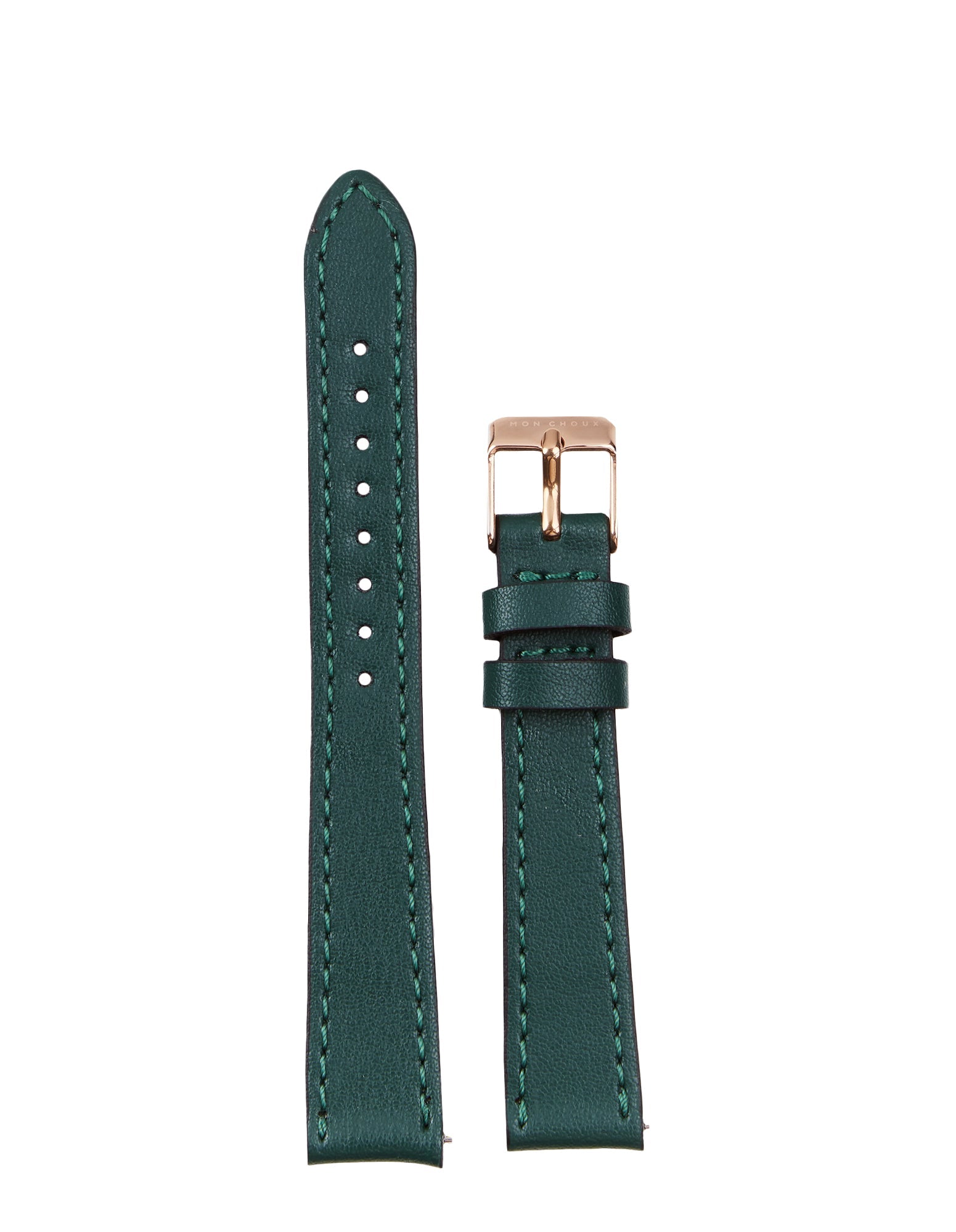 WATCH STRAP - VINE VEGAN LEATHER - ROSE GOLD BUCKLE | GRAPE 14MM - Mon Choux - stride