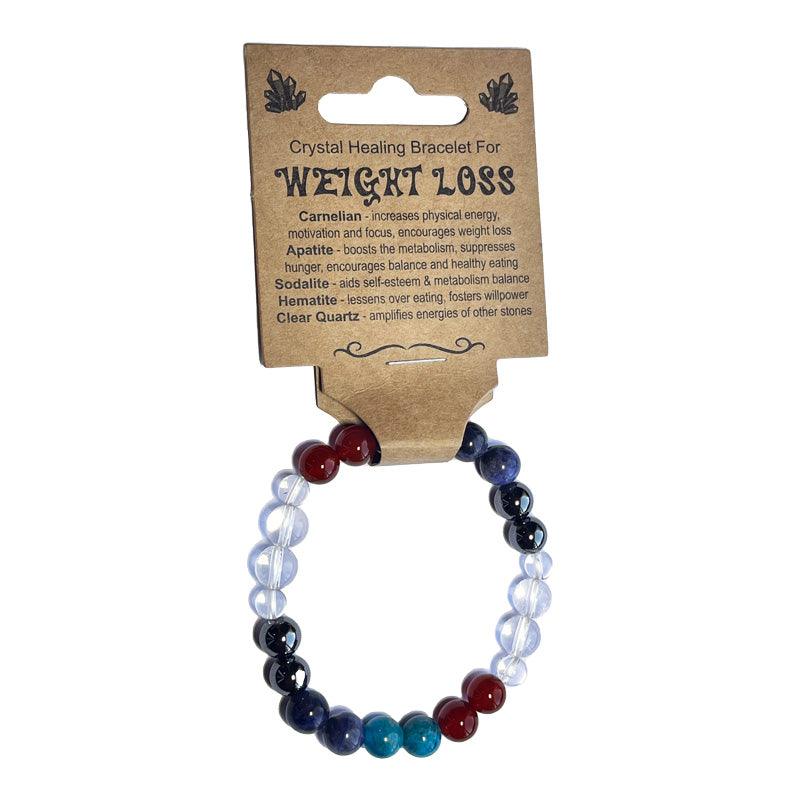 Weightloss | Crystal Healing Bracelet - Empowered Clothing - stride