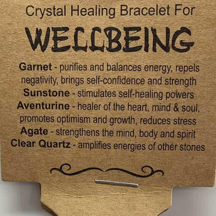 Wellbeing | Crystal Healing Bracelet - Empowered Clothing - stride