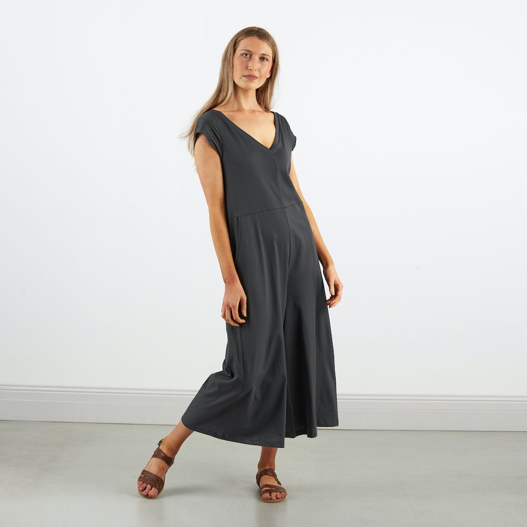 Wide Leg Jumpsuit | Olive - Dorsu - stride