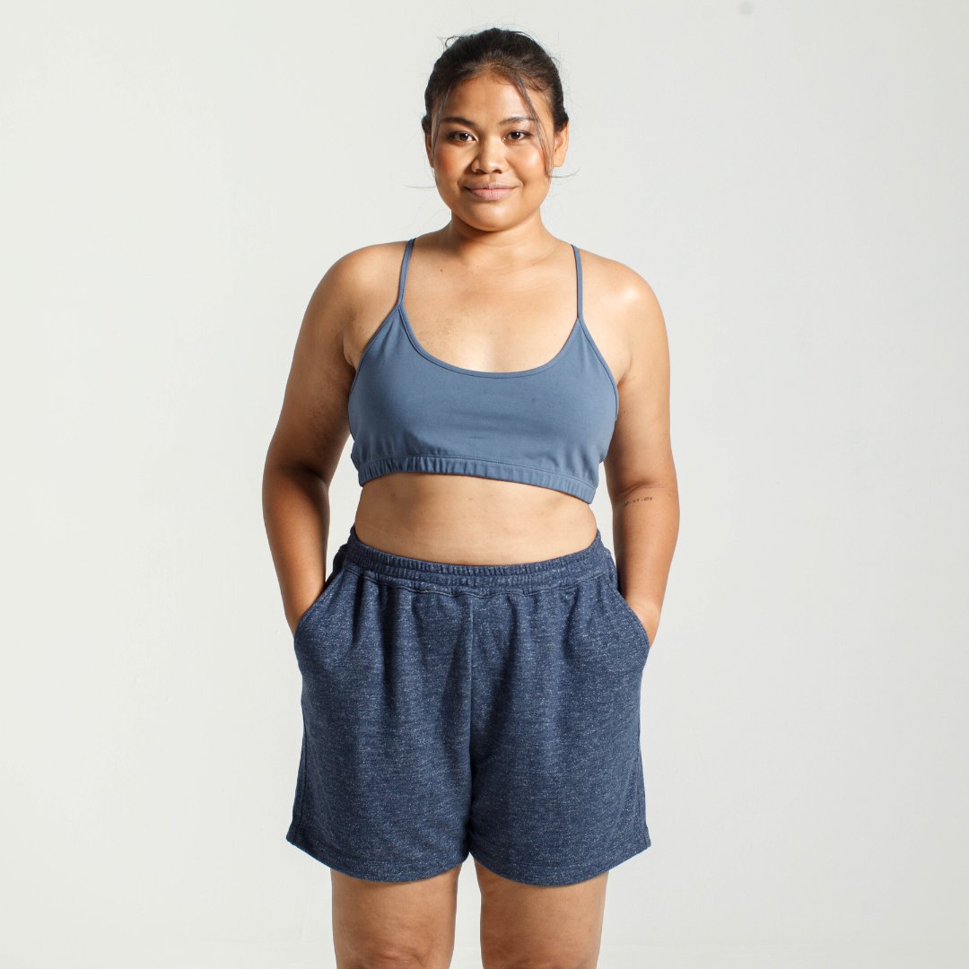 Women's Lounge Shorts | Navy Marle - Dorsu - stride