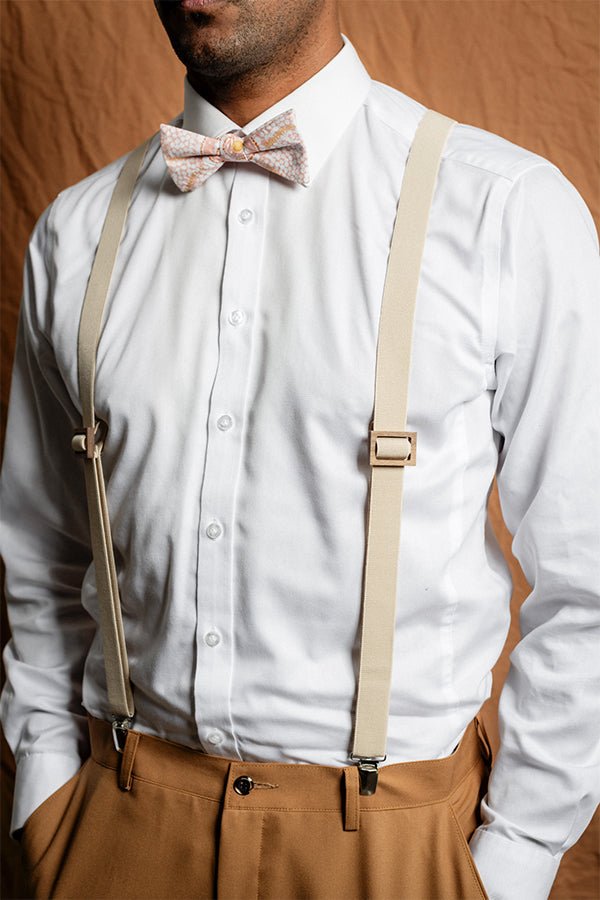 Wooden Suspenders - Mason - Peggy & Finn - stride