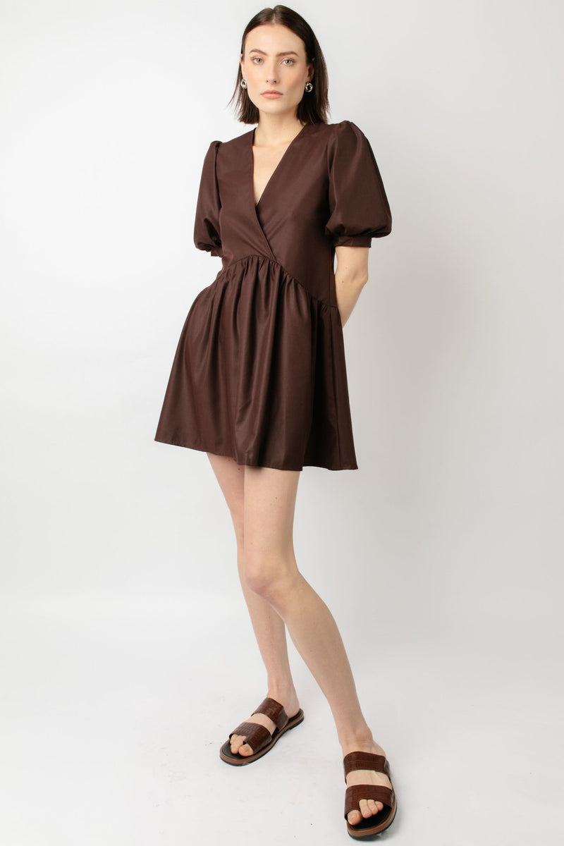 Agnetta Puff Sleeve Dress-ALKAM-stride