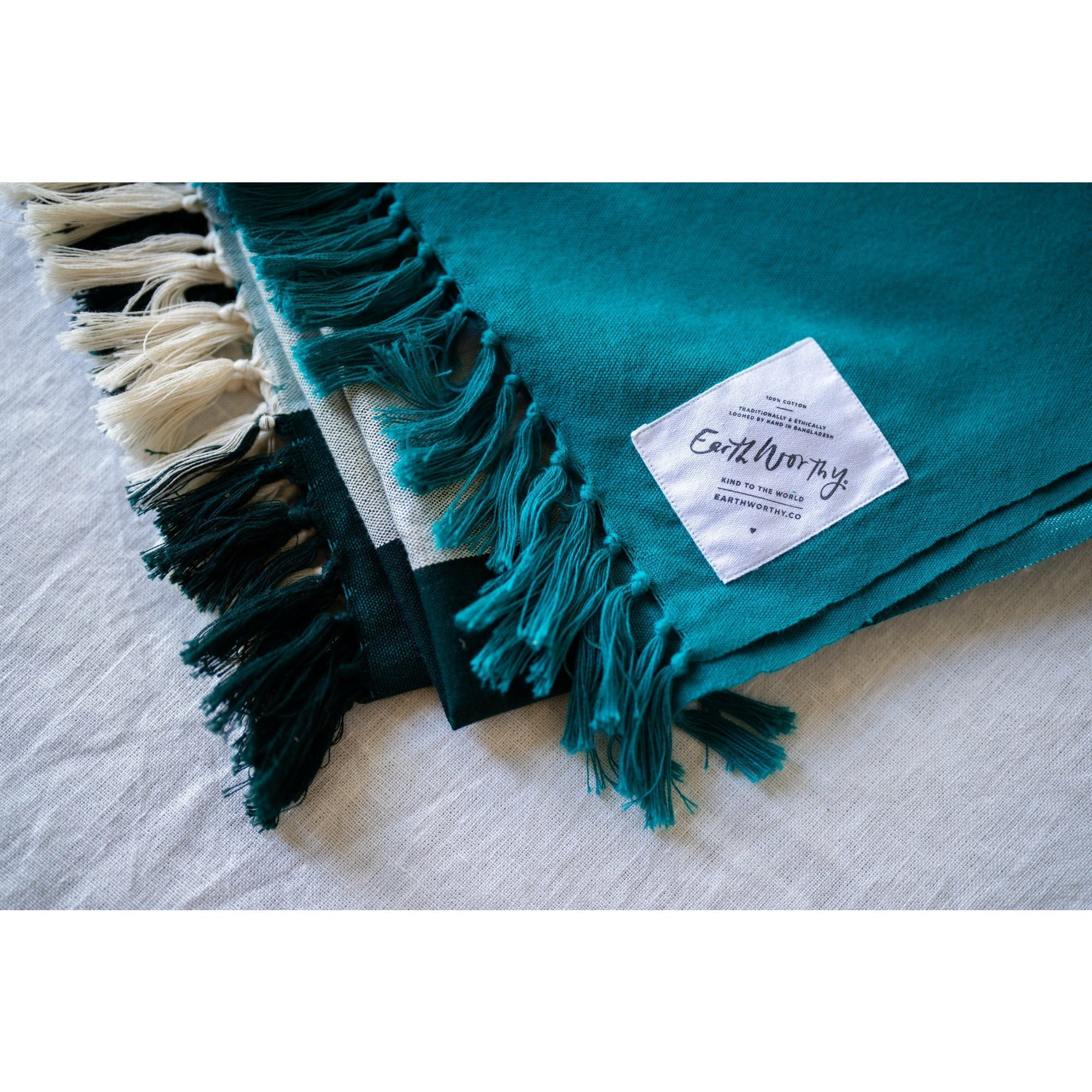 Charlie handloom blanket collection-Earth Worthy-stride