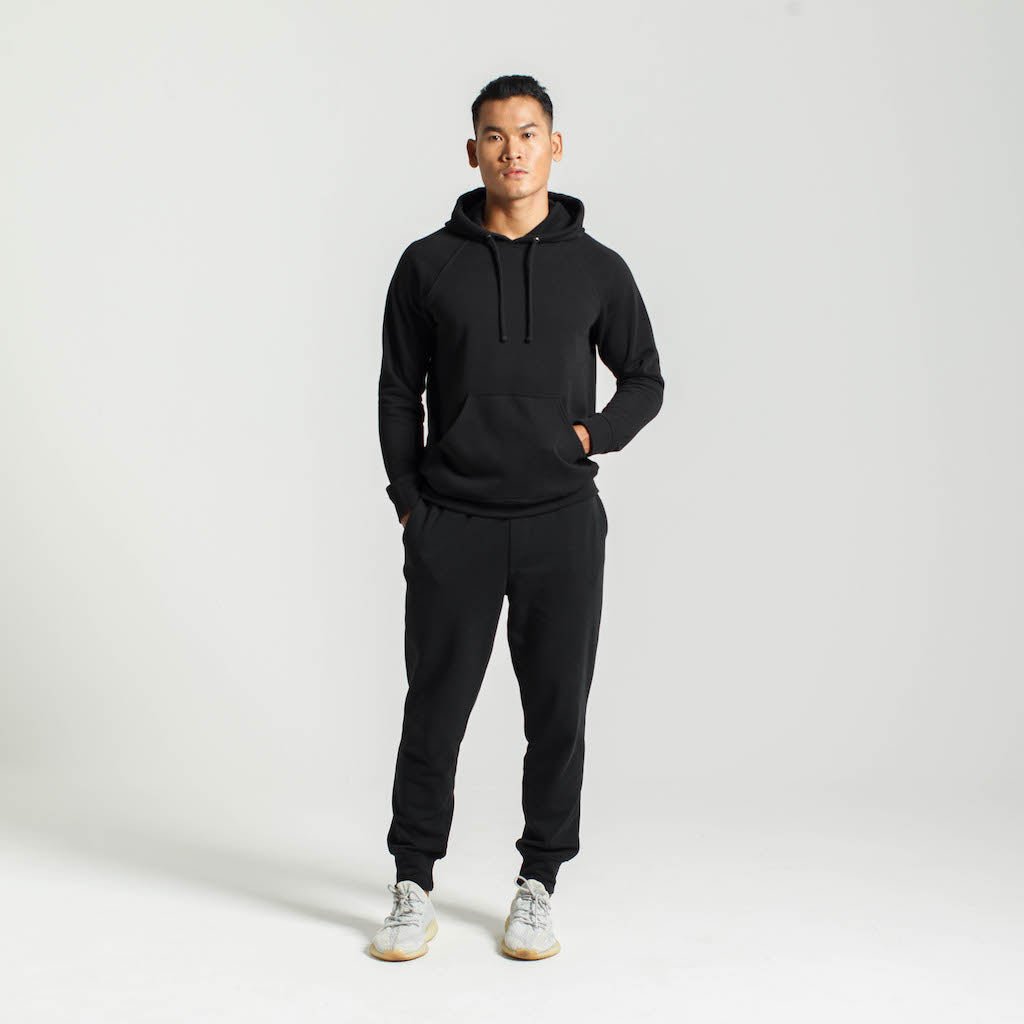 Core Hoodie | Black-Dorsu-stride