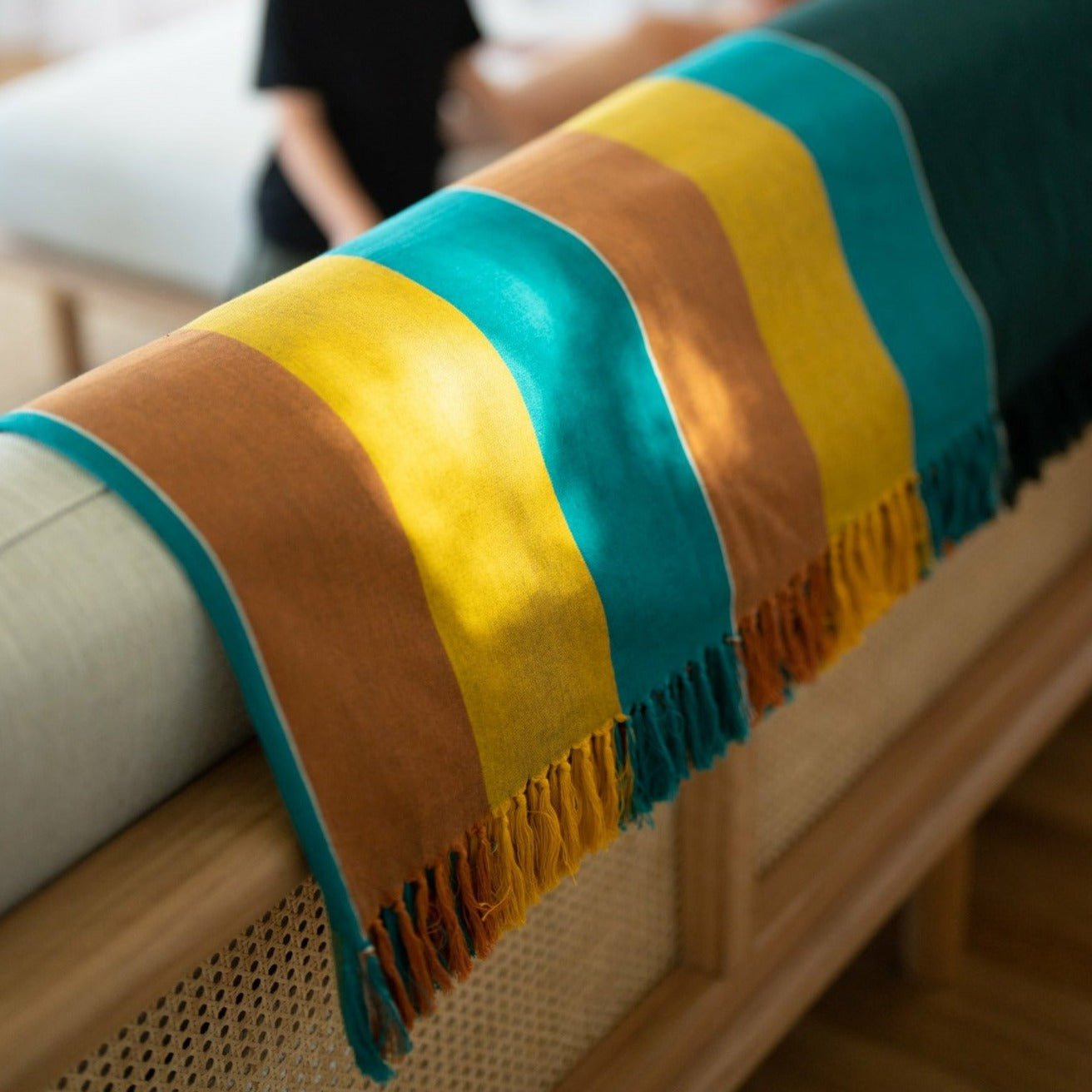 Forest handloom blanket collection-Earth Worthy-stride