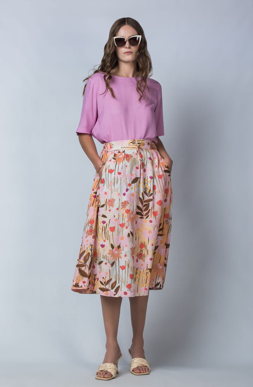 Kathleen Skirt - Meadow-Devoi-stride